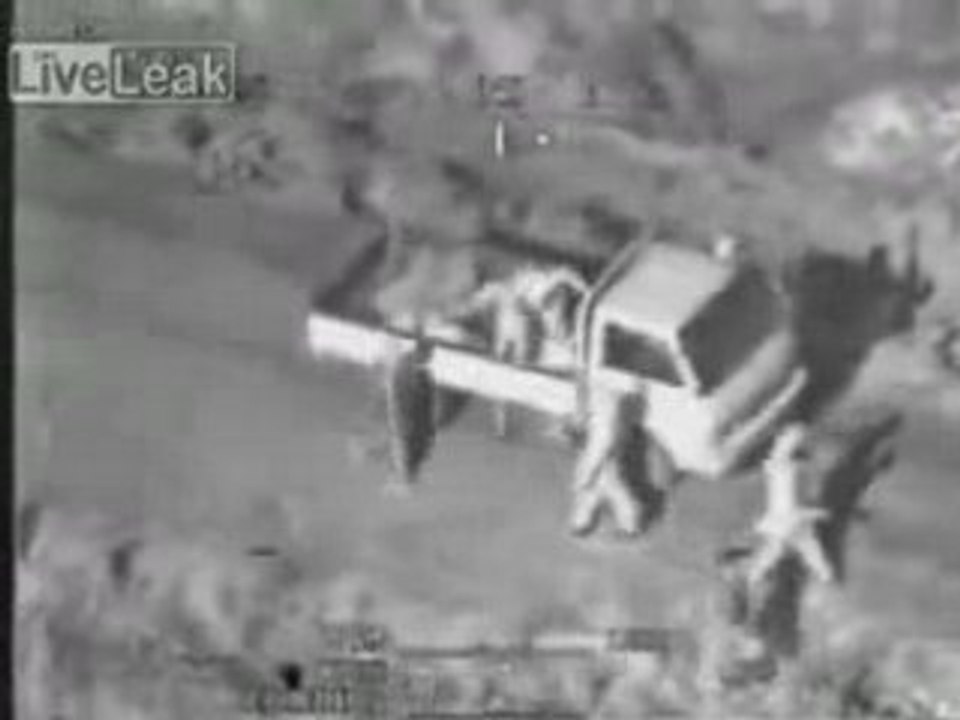 AC 130 spectre taking out insurgent