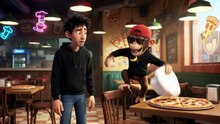 🍕 Ali Tried His Monkey's CRAZY Pizza! 😂🐒 | Funny AI Comedy
