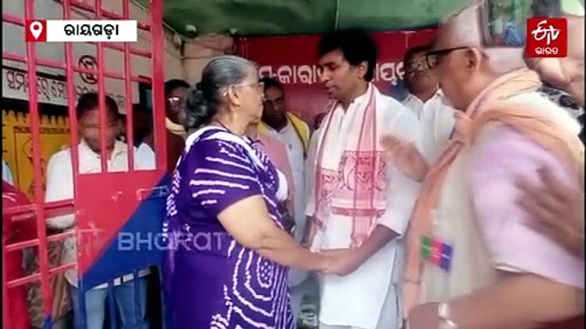 ରାୟଗଡ଼ା ଉପ-କାରାଗାରରେ ଡାକ୍ତର ରାଣ୍ଡେଲ: ସାକ୍ଷାତ କଲେ ଜାତୀୟ କଂଗ୍ରେସ ଆଦିବାସୀ ସେଲ୍ ଅଧ୍ୟକ୍ଷ