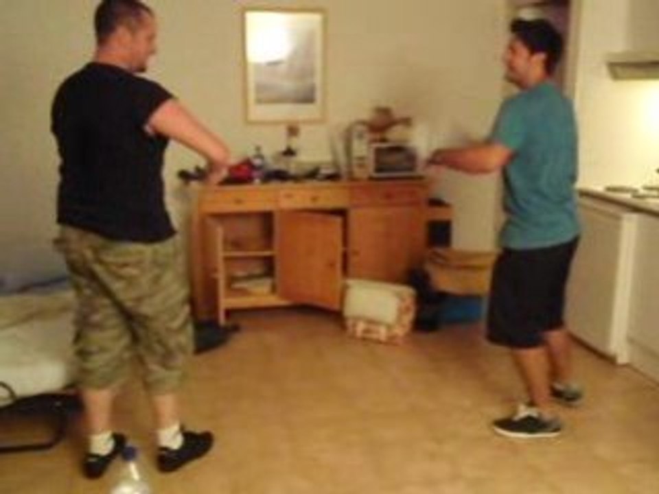 Bataille de torchons entre 2 boulets