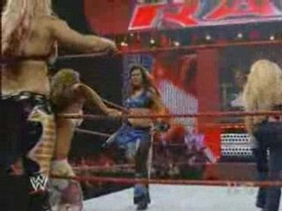 Raw 1.9.08 - Candice, Mickie & Kelly vs Beth, Katie & Jillia