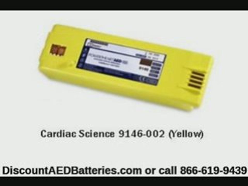 Cardiac Science PowerHeart 9146 Battery
