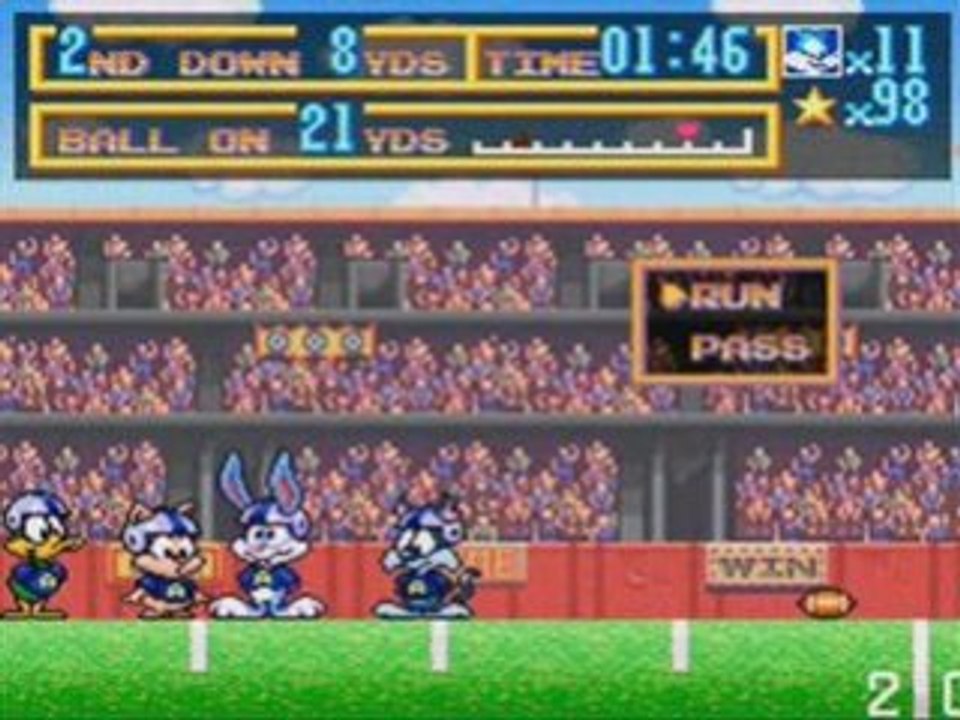 Tiny Toons Buster Busts Loose 4: GOOOOOAAAAAAL!