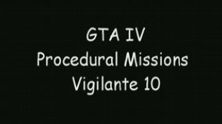 GTA IV mission vigilante 10