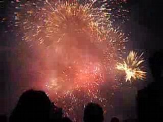 Feu d'artifice fête de la mirabelle 2008 4