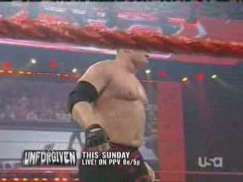 Raw 02/08/09 Battle Royal Cm punk vs Batista vs Kane vs JBL