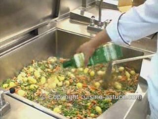 Printaniere de legumes et sa persillade