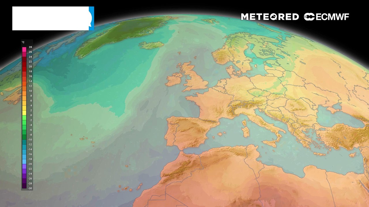 Der jet-stream macht platz für warme südluft. doch das hoch bringt auch klare nächte und kälte