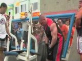 Muscle Beach - Joe Tong ,Shawn Lasley & Jay Cutler pt3