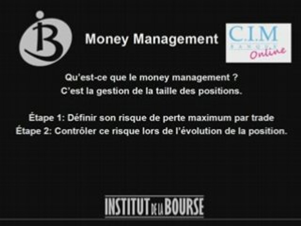 Forex: Money Management et Gestion des risques