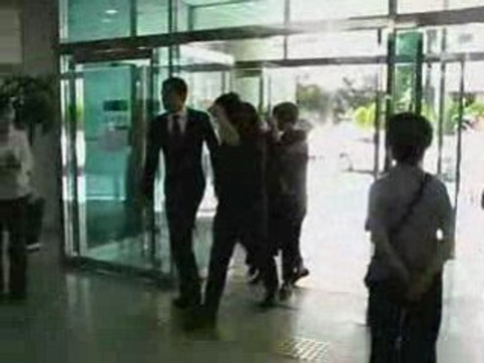 Yoon Eun Hye à l'entairement de Lee Eon