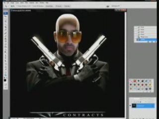 Tutorial photoshop cs3 HITMAN