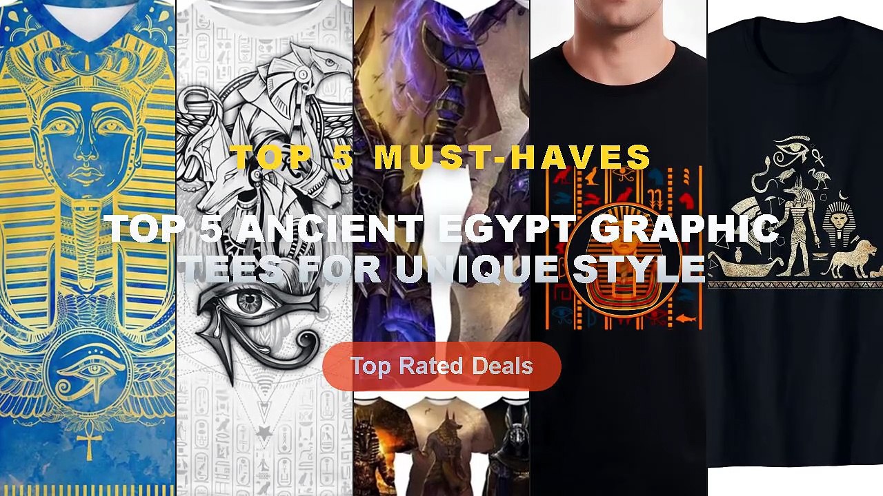 Cheap & Best Top 5 Ancient Egypt Graphic Tees For Unique Style Unboxing ...