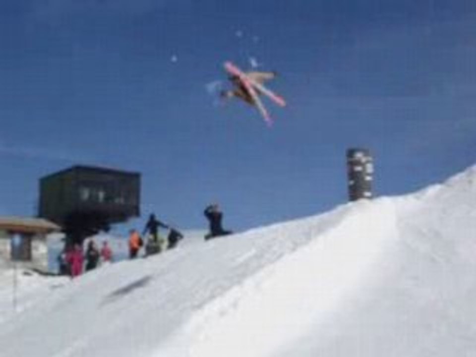 Jumping à la Folie Douce (Val d'Isère)