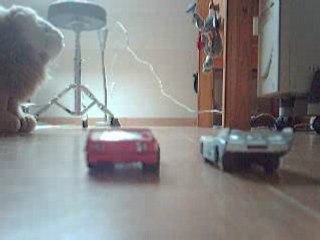 Course de voiture Stop Motion