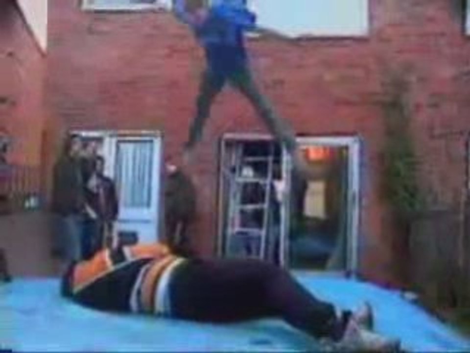 Backyard catch amateur de fou