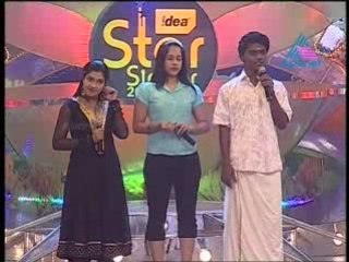 Idea Star Singer 2008 Hari Prasad with Cicily Comments