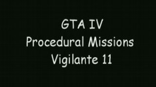 GTA IV mission vigilante 11
