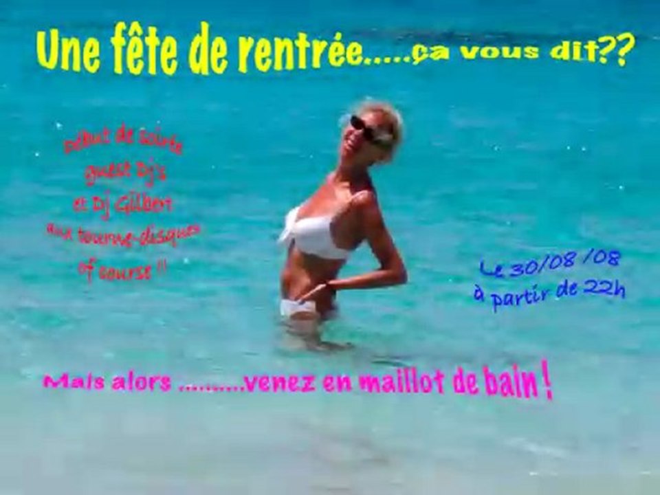 Merciiiii Fête de rentrée 08