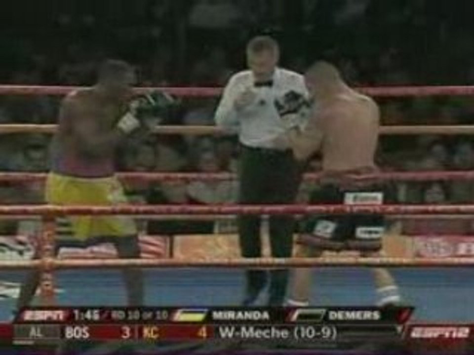 sebastien demers vs Dionisio Miranda  3/3