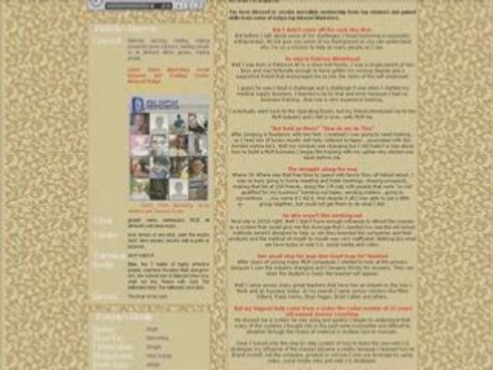 (Myspace video)how to make money on myspace2