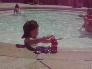 Tom en vacances aux saisies.