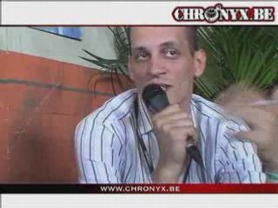 JAMES DEANO EINSTEIN DU RAP sur CHRONYX.be !!!