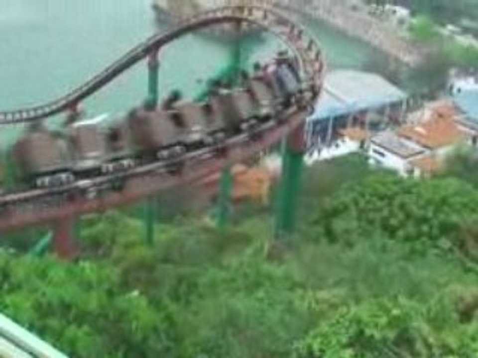 Les Montagnes Russes en Hong Kong