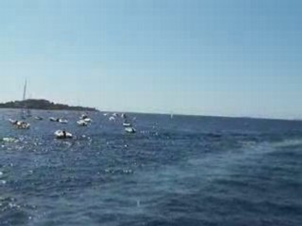 Ajaccio départ en bateau