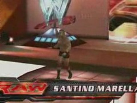 Santino Marella Entrance WWE Smackdown VS Raw 2009