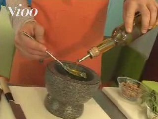 Lunch box : Salade de roquette et pâtes au pistou