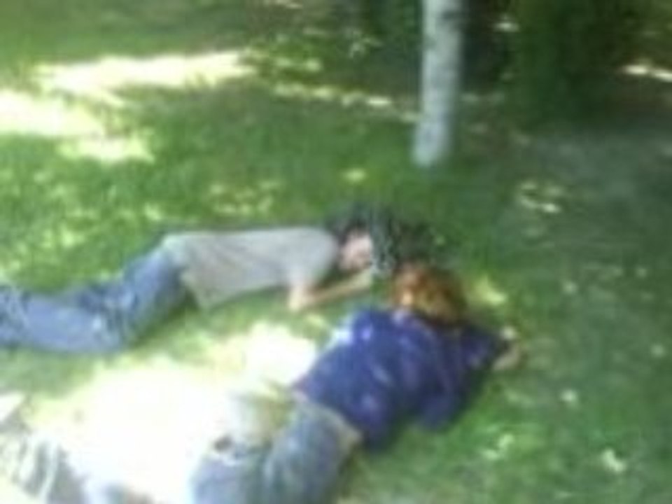 Xavier et Antoine font bronzette =P