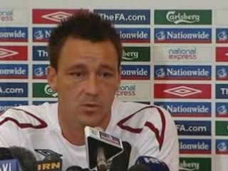 England captain John Terry's verdict on Croatia game