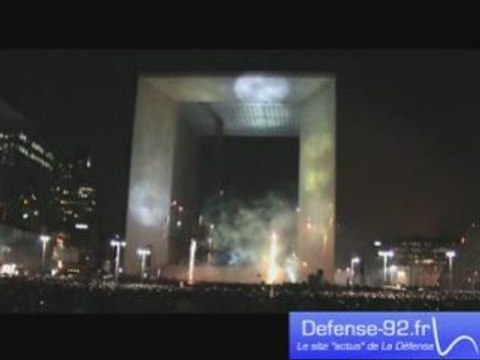 Spectacle pyrotechnique La Défense 2008 (partie 1)
