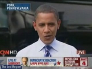 Barack Obama-They Don't Have an Agenda to Run