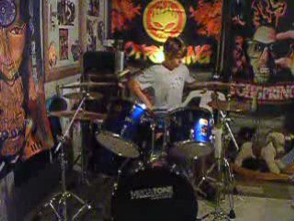 Down with the sickness drum cover  Disturbed