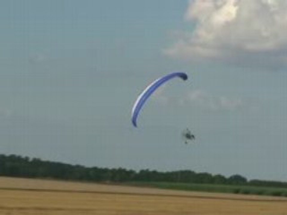 Le pro en paramoteur