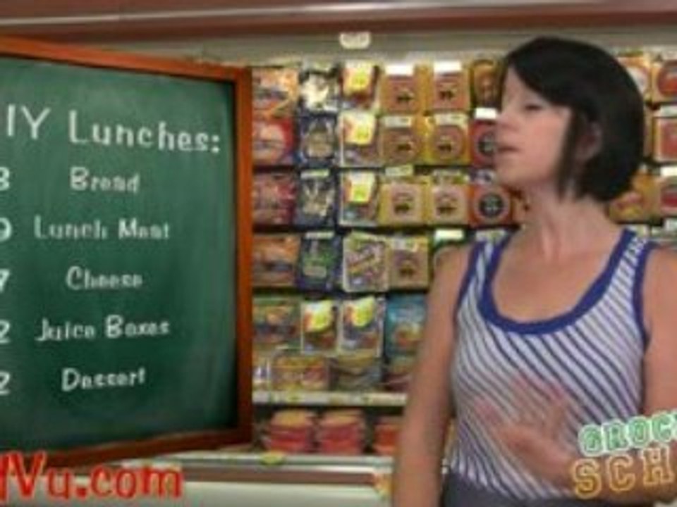 Grocery School: Do It Yourself VS. Premade Lunches