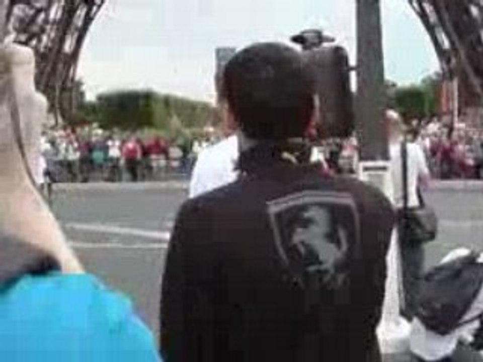 F1 dans les rue de Paris