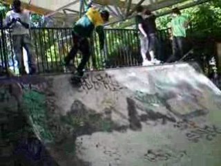 Séssion issame half pipe Bercy