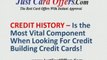 Credit Building Credit Cards - How To Build Credit Score