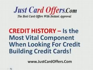 Credit Building Credit Cards - How To Build Credit Score