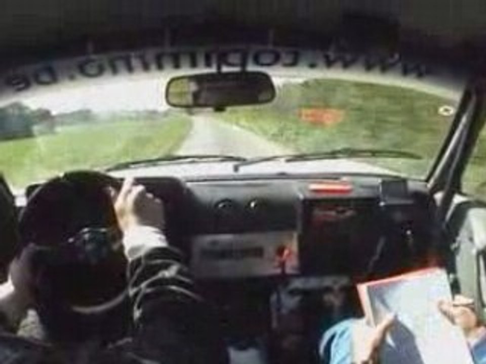 Onboard Bianchi Ralllye 2008 du Sendrogne Racing