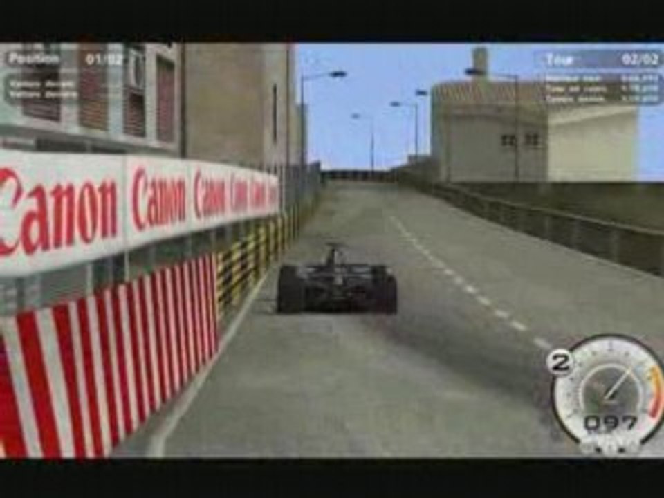 GTR-evolution Macao F3000 vue TV