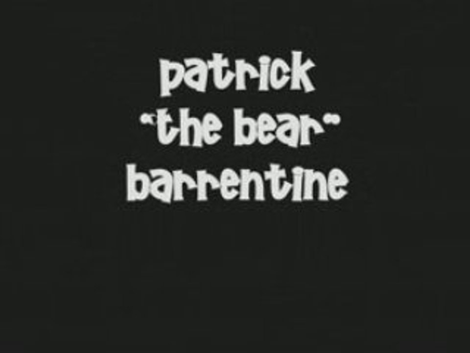 Patrick "The Bear" Barrentine @ Intimidation Cage Fighting