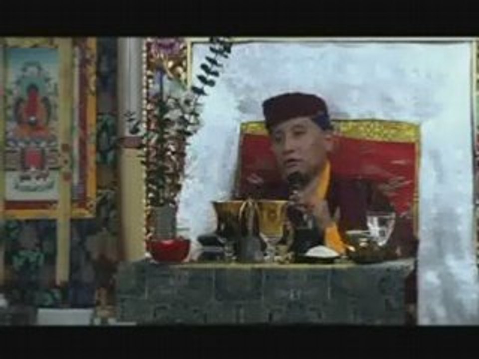Londres, janvier 2008 - Le Douzième Gyalwang Drukpa