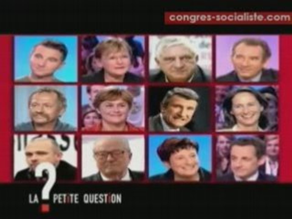 Aubry au grand journal