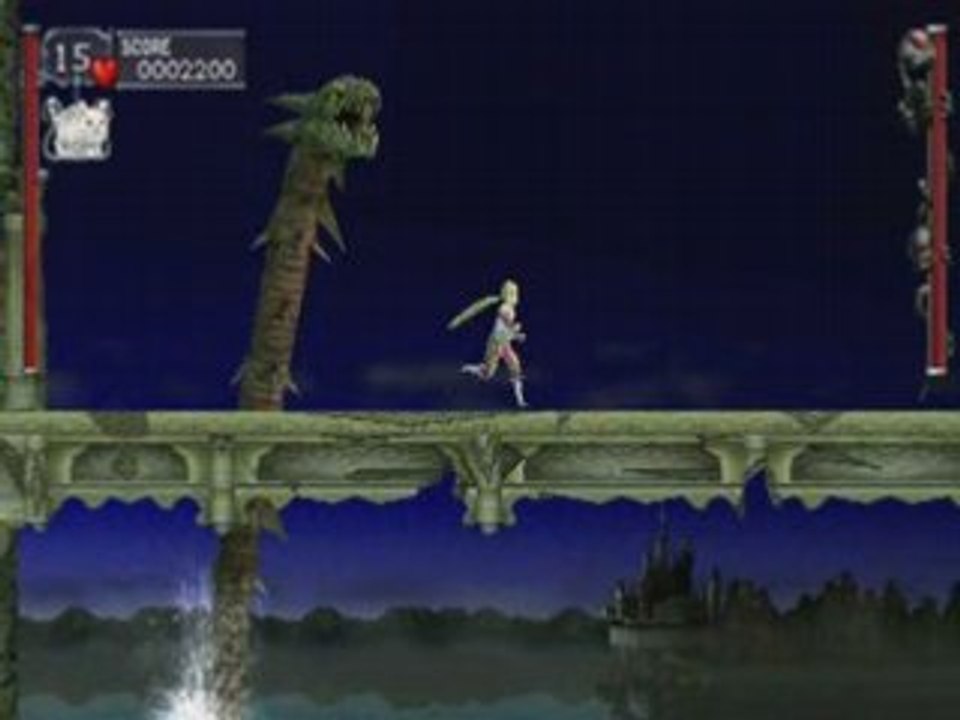 Castlevania Dracula X Chronicles Stage 1 vers 2'