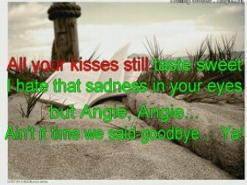 karaoke - Rolling Stones - Angie