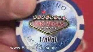 Las Vegas Laser Poker Chips